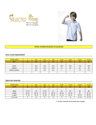 t shirts size chart men women boys and girls