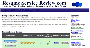 a better resume writing service reviews