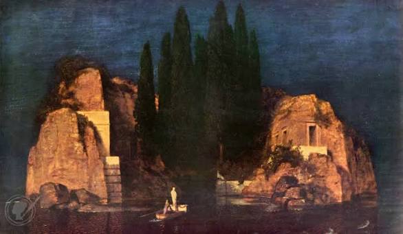 Dead island by Arnold Böcklin Reproduction For Sale | 1st Art Gallery