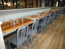 Modern Kitchen Table In Reclaimed Wood With Standard Black Etsy Modern Kitchen Tables Reclaimed Wood Table Small Dining Table