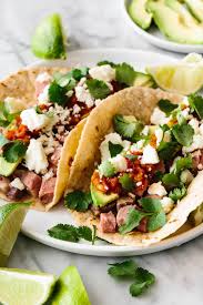 If your pan is lacking butter after removing the mushrooms, add a dash of olive oil and then your garlic. Prime Rib Tacos Downshiftology