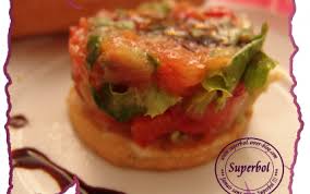 Tartare De Legumes Sur Sables De Parmesan Recette Tartare De Legume Alimentation Monsieur Cuisine Recette