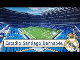 When you get off the metro, or the bus, you can't miss the stadium. Soccer Stadium Santiago Bernabeu Real Madrid Cf Minecraft Azminecraft Info