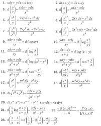You may need to revise this concept before continuing. Math Notes For Class 12 Download Pdf Differential Equations Chapt