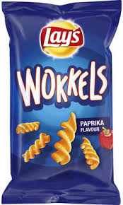 Place the chips on a non stick baking tray, well spaced. Lay S Chips Wokkels Paprika 24 X 30 Gr Crisps Cheap Soft Drinks And Fast Delivery