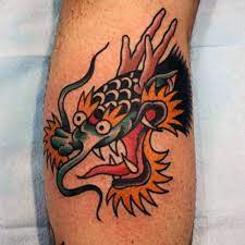 A traditional tattoo is cool and unique in its own oriental way. 50 Traditional Dragon Tattoo Designs For Men Retro Ideas