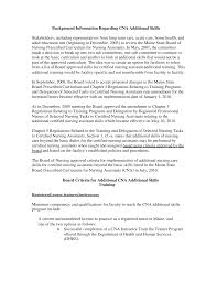 This course is designed to provide registered nurses with the tools and knowledge needed to instruct nursing assistant students. Https Www Maine Gov Boardofnursing Docs Criteria For Implementation Of The Cna Additional Skills Pdf