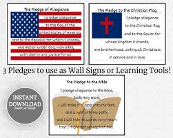 There are 10 pages of learning printables included. Pledge Of Allegiance Bundle Printable Pledge Of Allegiance Etsy