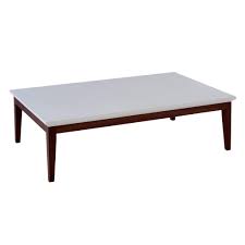 Only 3 available and it's in 16 people's basket. Lux Coffee Table Rectangular Matt White Walnut Fads