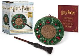 Read Book Harry Potter Hogwarts Christmas Wreath And Wand Set Lights Up By Harry Potter Hogw