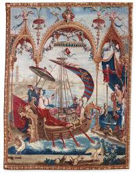 A Beauvais Chinoiserie Tapestry From The Series The Story Of The Emperor Of China Late 17th First Quarter 18th Century Sothebys Art Tapestry Art Decor