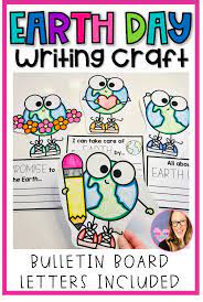 Earth Day Writing Craft In 2021 Writing Crafts Language Arts Elementary Spring Literacy