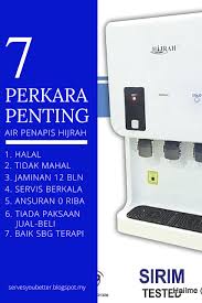 0%0% found this document useful, mark this document as useful. Minum Air Kembalikan Kesihatan Sewaktu Umur Muda 7 Kebaikan Penapis Hijrah Yang Mesti Tahu
