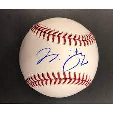 May 05, 2021 · autograph tier one relics are the most plentiful signature memorabilia cards in 2021 topps tier one baseball. Nick Madrigal Autographed Baseball White Sox Auctions