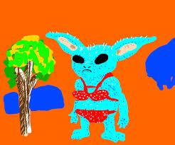 Unfortunately, most officially licensed items—like baby yoda toys and dolls—aren't available until 2020. Baby Yoda In A Bikini Drawception