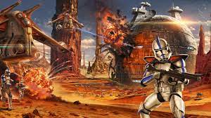 Star Wars Artwork Geonosis Clone Trooper 4k Star Wars Wallpapers Hd Wallpapers Artwork Wallpapers 5k Wal Star Wars Artwork Star Wars Wallpaper Clone Trooper