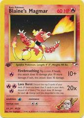 Blaine's Magmar [1st Edition] #37 Prices | Pokemon Gym Heroes | Pokemon  Cards