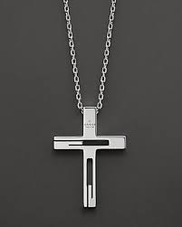 Gucci Sterling Silver Cross Necklace Men All Accessories Bloomingdale S Joyeria Para Hombre Joyas Hombre Joyas De Plata