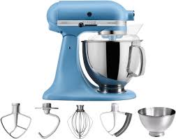 Artisan 5qt ($249) & pro 600 ($379) sale. Kitchenaid Artisan Mixer 5ksm175ps Velvet Blue Coolblue Before 23 59 Delivered Tomorrow