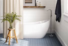The right flooring can add a big boost of style to your bathroom; Upgrade With These 8 Bathroom Floor Ideas Wayfair