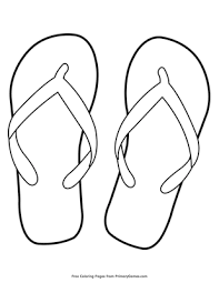 Download and print these free printable flip flop coloring pages for free. Flip Flops Coloring Page Free Printable Pdf From Primarygames