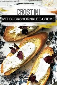 Crostini Mit Bockshornklee Creme Der Perfekte Auftakt Fur Ein Fruhlingshaftes Menu Knusprige Crostini Und Eine Creme Mit Bocksho In 2020 Bockshornklee Essen Crostini