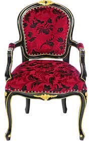 Barockstuhl stuhl antik massiv weiß rot polster stil art vintage chippendale. Barockstuhle Gunstig Barockstuhl Kaufen Moreko Gmbh