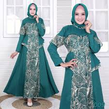 Sejumlah seleb menggelar pesta pernikahan mereka dengan meriah di tengah situasi new normal. Model Baju Gamis Pesta Perkawinan Terbaru 2020 Adila01 Bajubiz