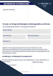 Check spelling or type a new query. Vorlage Bescheinigung Systemrelevanz