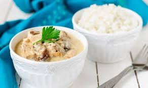 Putengeschnetzeltes Mit Champignon Und Reis Geschnetzeltes Putengeschnetzeltes Rezepte