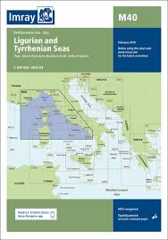 M40 Ligurian And Tyrrhenian Seas Imray Chart