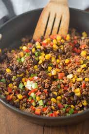 Crispy Southwest Wrap Recipe Healthy Ground Beef Beef Recipes Recipes