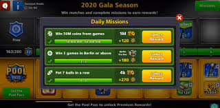 Every season pool pass , 5 winners are randomly chosen, all you have to do is share the article with your whatsapp friends and send the method of communicating with you through the below data submission form. 8 Ball Pool Pool Pass Free