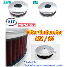 Kalau biarkan 1 malam, try start enjin hidup, rpm stabil bunyi cantik tp dlm 10min mesti mati. Un High Flow Air Filter Carburator For Air Filter 12v 12v For Iswara Saga Magma Satria Wira Shopee Malaysia