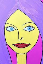 Amazon.com: Chris Riggs art gallery original portrait 20 x 16 woman  contemporary nyc : Handmade Products