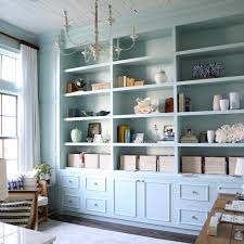 I love it so much, that i've added it to my own home and used it in my family room here, and several of benjamin moore's best selling grays were on my wall when i was going through my paint picking process here. Benjamin Moore Woodlawn Blue Paint Color Schemes Interiors By Color