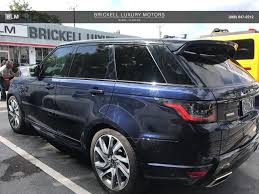 Used 2019 Land Rover Range Rover Sport 5 0l V8 Supercharged Autobiography For Sale 95 000 Brickell Luxury Motors Stock L3171