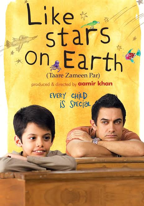 Taare Zameen Par AKA Like Stars on Earth - Official Movie Poster | Series Hub Cinema