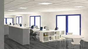 Pengertian umum arsitektur kontemporer bersumber dari blog ami. Desain Kantor Interior Tema Kontemporer Kesan Futuristik Dan Modern