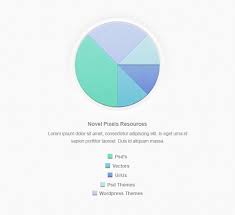 infographics psd pie chart on behance