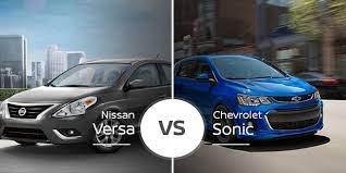 If you're having trouble getting it unlocked, or turning the key in the ignition, you'll want to check out our helpful guide at the wolfchase nissan service . Nissan Versa Vs Chevy Sonic Subcompact Sedans With Space To Spare