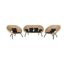 Abri de jardin 10m2 pas cher. Salon De Jardin En Rotin Collection Loa Castorama