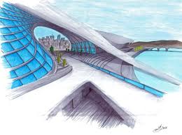 One venue, three levels, three bars, three identities: The Flinder Streets Station Arbie Galerie Drawings Illustration Buildings Architecture Landmarks Train Stations Artpal