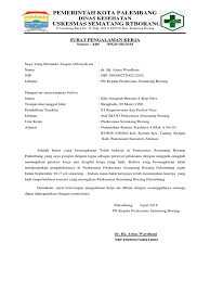 Contoh surat keterangan pernah bekerja banyak orang yang tidak bisa membedakan antara surat referensi kerja dengan surat keerangan kerja. Contoh Surat Pengalaman Kerja Di Puskesmas Nusagates
