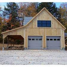 2 car garages are available in a huge variety of size & color combinations. Prefab Two Car Garages Custom Barns And Buildings The Carriage Shed