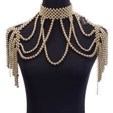 Amazon Com 8 Color Chunky Simulated Pearl Bib Necklace For Women Fashion Collares Choker Statement Body Necklace Je Fashion Fashion Necklace Womens Necklaces