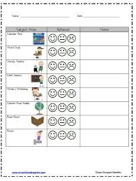 documentation for rti classroom behavior kindergarten