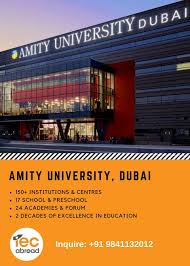 Spot Admission Amity University Dubai 12th Apirl 2019 11 Am To 12 Pm In 2020 Amity University Dubai University Of Liverpool
