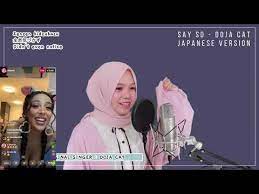 Say So Doja Cat Reacts To Rainych Japanese Cover Side By Side Youtube Say So Doja Cat Say So Cover Sayings