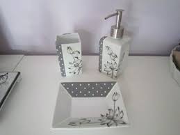 Salle De Bain Pousse Mousse Porte Savon Gobelet Peinture Sur Porcelaine Ceramiques Peintes A La Main Porte Savon
